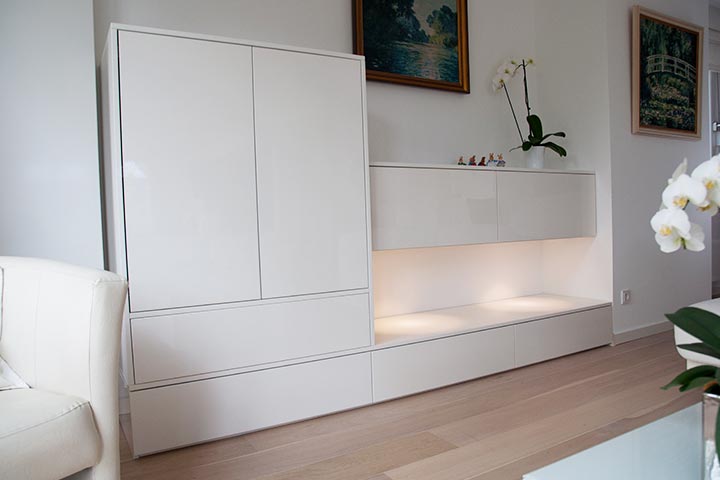 Weiße moderne Wohnzimmer Möbel