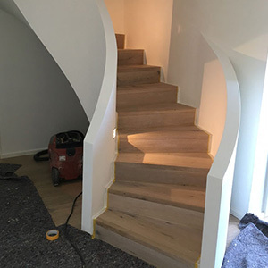 Schreinerei Büth & Westhoff GbR renoiviert Ihre Treppe